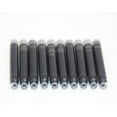 thumbnail image 1 of 10PCS Disposable Fountain Pen Ink Cartridge Refill Length New Brand Black, 1 of 5