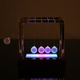 thumbnail image 5 of Toys Newtons Cradle Led Light Up Kinetic Energy Home Office Science Toys Home Decor Other, 5 of 5