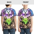 thumbnail image 3 of Cartoon-Ghostbusters Youth Unisex T-Shirt Crewneck Short Sleeve Double-Sided Print Tee Shirts Top For Boys Girls Kid Teen Small, 3 of 6