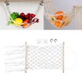 thumbnail image 1 of Hamaca Colgante de Frutas Hamaca de Frutas de Macramé con Ganchos Hamaca de Frutas para Cocina deb Del Gabinete de Macramé Los 35x50cm Macarena Cesta de frutas de macramé, 1 of 8