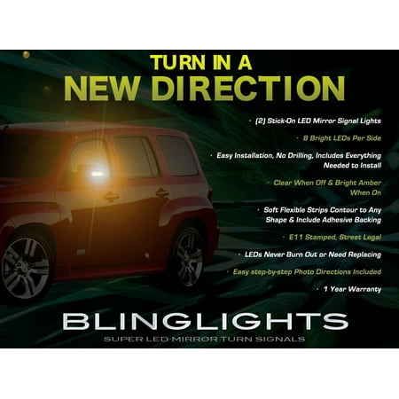 Chevy Hhr Side View Mirror Turnsignals Led Turn Signals Lights Chevy Hhr Side View Mirror Turnsignals Led Turn Signals Lights Signalers Mirrors Lamps Chevrolet