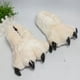 thumbnail image 3 of Sonducket Pantuflas de felpa suaves y delicadas para niños, pantuflas peludas para niños, zapatillas para el hogar, pantuflas para niños, Accesorios de calzado gris, 3 of 6