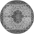 thumbnail image 1 of Ahgly Company Indoor Round Medallion Gray Traditional Area Rugs, 8' Round, 1 of 1