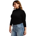thumbnail image 2 of Blusa cuello de tortuga, talla extra modelo 316 (negro) negro 42 Roman Fashion Blusa extra 316, 2 of 5