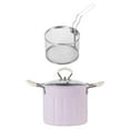 thumbnail image 1 of Olla Para FreÃ­r De 3 Litros Con Colador, SartÃ©n De Cocina Para FreÃ­r, Fiesta, Cocina, Violeta, 1 of 8