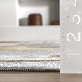 thumbnail image 3 of nuLOOM Brodee SpinClean Abstract Retro Machine Washable Area Rug, 5' 3" x 8', Brodee Beige, 3 of 7