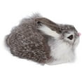 thumbnail image 2 of Conejito realista juguete de conejito Conejo de peluche realista Decoración navidea Animal Conejo suave Juguete de peluche Mascota Animales lindos animales de peluche y osos de peluche, 2 of 9