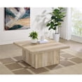 thumbnail image 2 of Pemberly Row Square Coffee Table in Distressed Pine Finish, 2 of 8