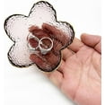 thumbnail image 5 of Small Jewelry Dish Tray for Women, Glass Jewelry Tray Trinket Dish, Flower Ring Dish Engagement Gift, Crystal Ring Holder Dish, Vanity Jewelry Plate Dish, Jewelry Bowl for Rings, Earrings, 5 of 10