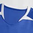 thumbnail image 6 of BOOMNY Boys Soccer Outfit Sets Short Sleeve Graphic Football T-Shirts Shorts 2 Peice Workout Set, Sizes 5-6 Years, 6 of 9