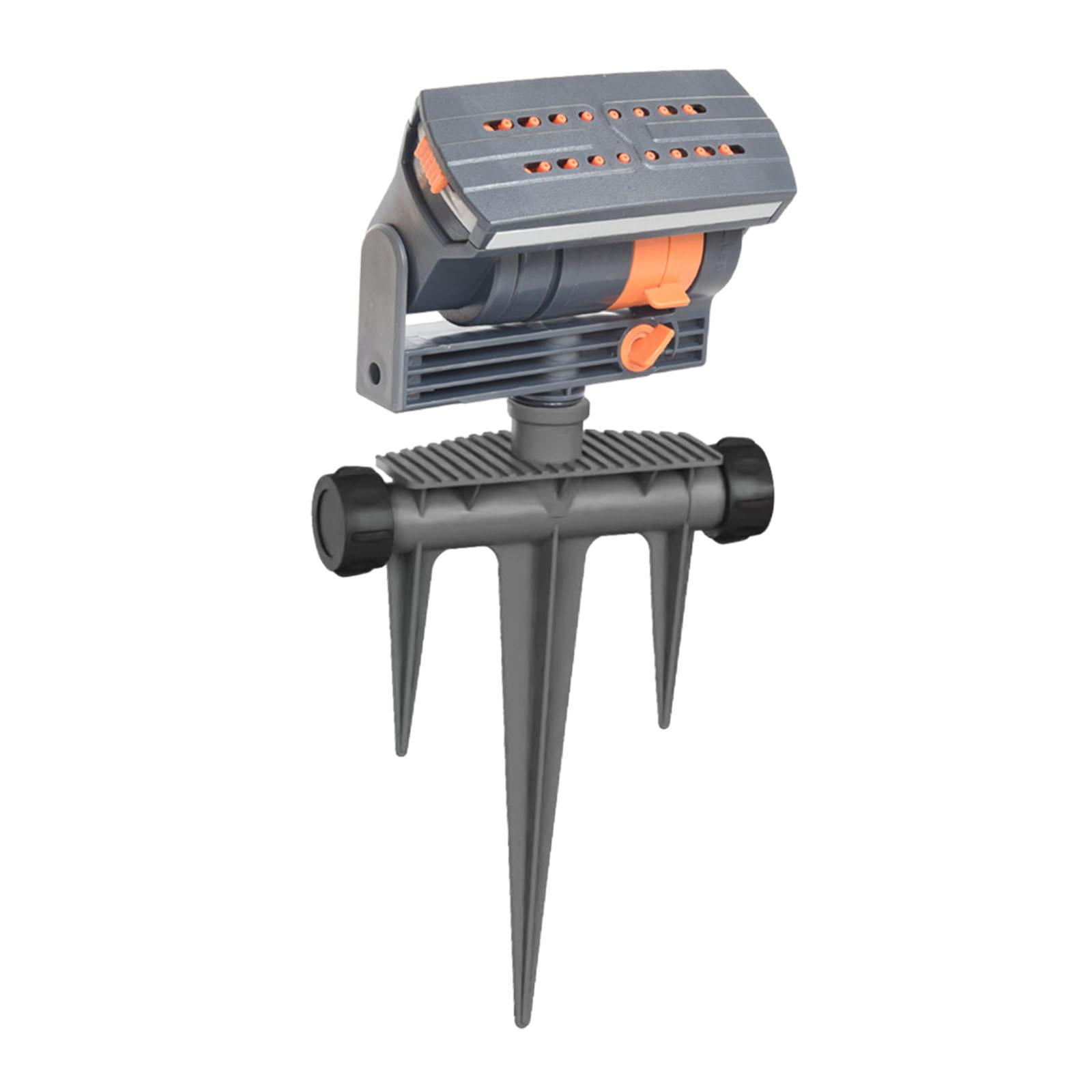 Zxpjkyu 4 Way Adjustments Lawn Sprinkler Quick Connect Portable Versatile 9.8x2x13.2inch