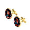 thumbnail image 2 of Ladybird Elegant Dress Shirt Cufflinks Set Made of Stainless Steel for Formal Occasions, 2 of 6
