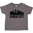 thumbnail image 3 of Inktastic Kansas City Skyline Grunge Boys or Girls Toddler T-Shirt, 3 of 5
