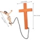 thumbnail image 2 of New Jesus Cross Hanging Decoration, Jesus Resin Craft Wall Cross Jesus Figure Wood Cross Decor, 2 of 5