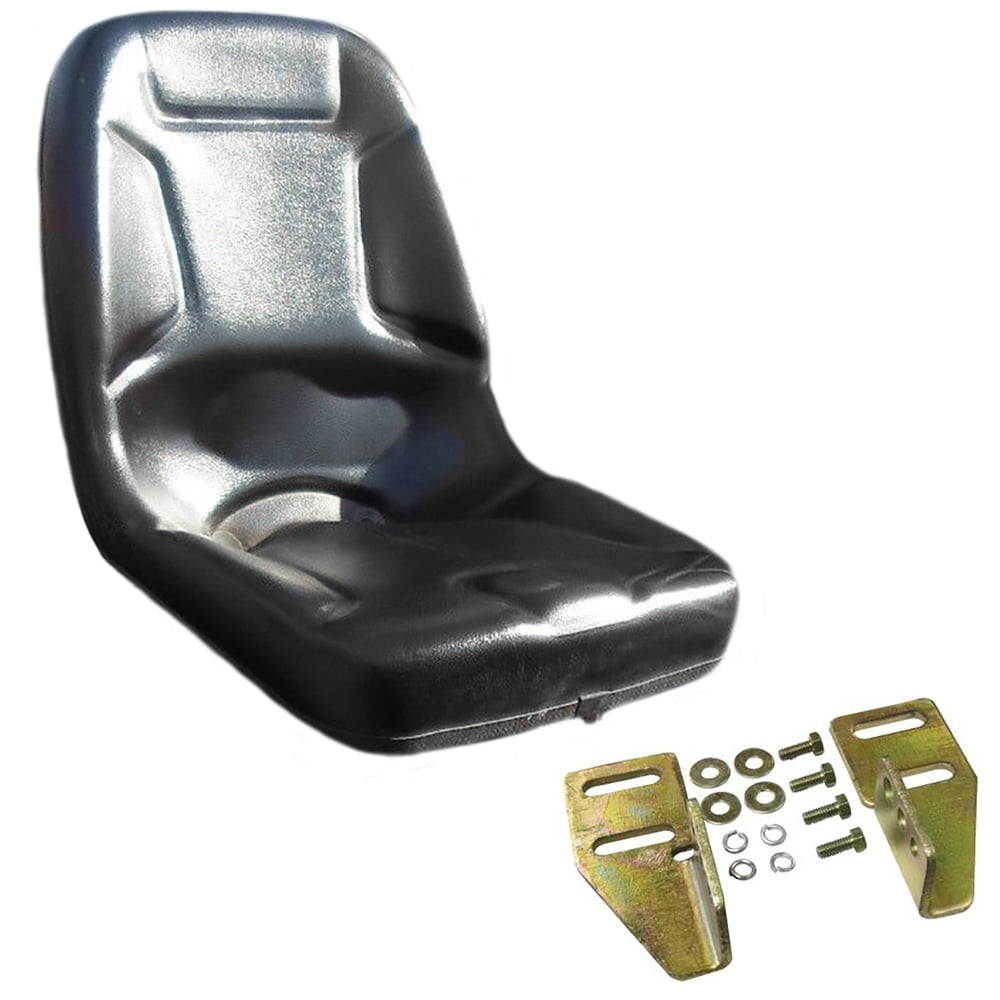 One (1) New Aftermarket Tractor Seat with Bracket Set Fits Kubota