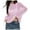 A-Pink69, variant on Women Sweaters Oversized Long Sleeve Sheer Mesh O Neck Pullover Knit Cardigan Ladies Y2K Breathable Sweater Tops