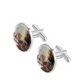thumbnail image 2 of Columbus Day Stylish Stainless Steel Cufflinks Set for Dress Shirts - for Formal Events, 2 of 6