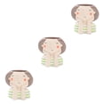 thumbnail image 3 of Bewildely Macetas suculentas con forma de niña de dibujos animados, artesanía creativa, maceta, Micro paisaje, jarrón de escritorio, chica de Type1 NO1, 3 of 6