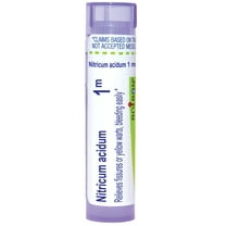 Boiron Nitricum Acidum 1M, Homeopathic Medicine for Fissures Or Yellow Warts, Bleeding Easily, 80 Pellets