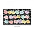 thumbnail image 3 of Small Classroom Rug with Pastel Colors, 15.7"x23.6" Soft Faux Non Slip Floormat for Indoor Outdoor Decor, Shape C, 3 of 7