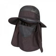 thumbnail image 2 of Best Sale!Outdoor Sport Hiking Visor Hat UV Protection Face Neck Cover Sun Protcet Cap, 2 of 6