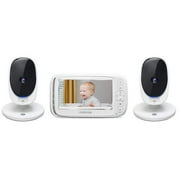 Motorola Comfort 50-2 Video Baby Monitor (2-Camera) 5" Color Screen (Renewed)