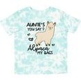 thumbnail image 3 of Inktastic Auntie's You Say Alpaca My Bags Boys or Girls Toddler T-Shirt, 3 of 5