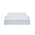 thumbnail image 3 of Denhour DH BASIC Contemporary White Curved Low-profile Platform Bed by  Queen, 3 of 4