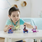Marvel Spidey and His Amazing Friends Squad Racers, Includes Spidey, Miles Morales, Ghost-Spider