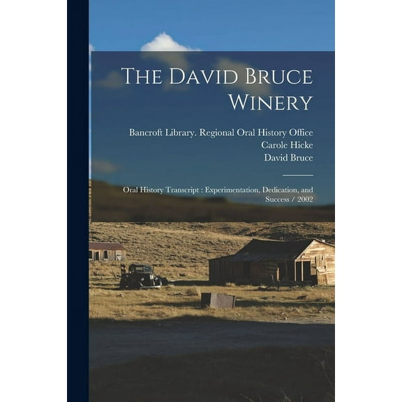 The David Bruce Winery (Paperback)
