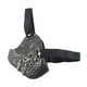 thumbnail image 4 of de cuero punk de de cadena Accesorios de disfraces de Halloween - Protector de media cara de Correa Baoblaze Máscara gótica de media cara, 4 of 7