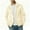 #Beige, variant on DPTALR Men's Full-Zip Sweatshirt,Casual Lightweight,Long Sleeve,Mock Neck Jacket with Pocket,Beige,， M