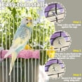 thumbnail image 3 of 4PCS Bird Beak Grinding Stone,Cage Accessories for Parakeets,Bird Parrot Cage Perch, Stand Platform Foot Claws Trimmer Chewing Toys for Budgies, Parakeets, Cockatiels, Conures, 3 of 9