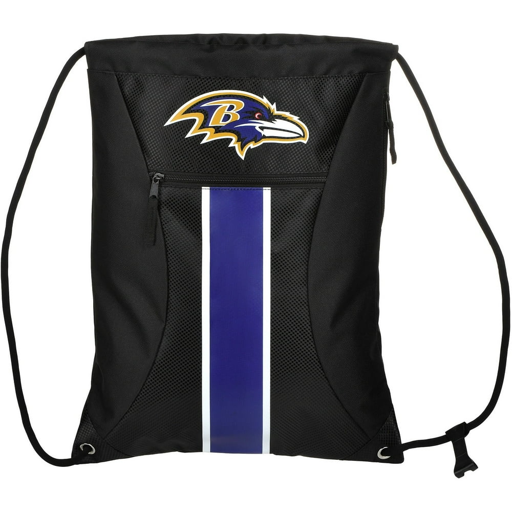 NFL Forever Collectibles NFL Baltimore Ravens Big Stripe Drawstring