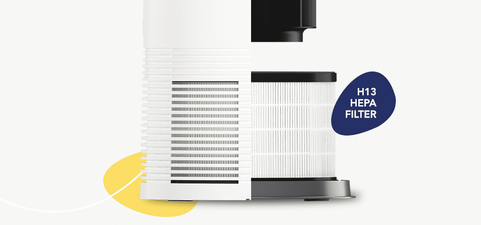 Miko  HEPA Replacement Air Purifier Filter for Ibuki-M