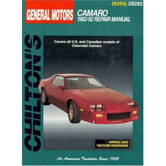 Pre-Owned GM Camaro, 1982-92 (Paperback) 080198260X 9780801982606