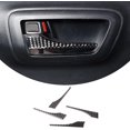 thumbnail image 6 of TINKI for Toyot@ Tacoma 2015 2016 2017 2018 2019 2020 2021 2022 2023 Soft Carbon Fiber 3D Sticker Inner Door Handle Trim Interior Car Accessories, 6 of 14