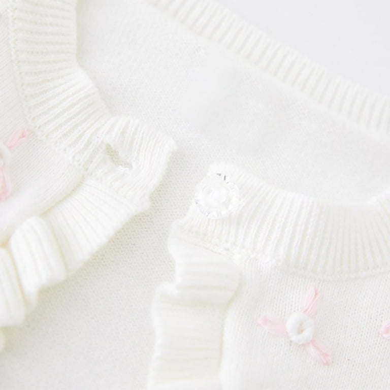 Kinderen Meisjes Effen Vesten Lange Mouw Open Front Shrugs Comfort Mode