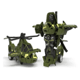 thumbnail image 1 of Kit De 4 Helicópteros De Tracción, Chócalos Y Se Transforman, 1 of 10
