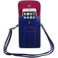thumbnail image 4 of Handy Faux Leather Protective Vertical Wallet Carrying Case Purse bag with Shoulder Strap fits up to 6", 6.25" XL sized phones (or up to 7in x 4.25in), 4 of 4