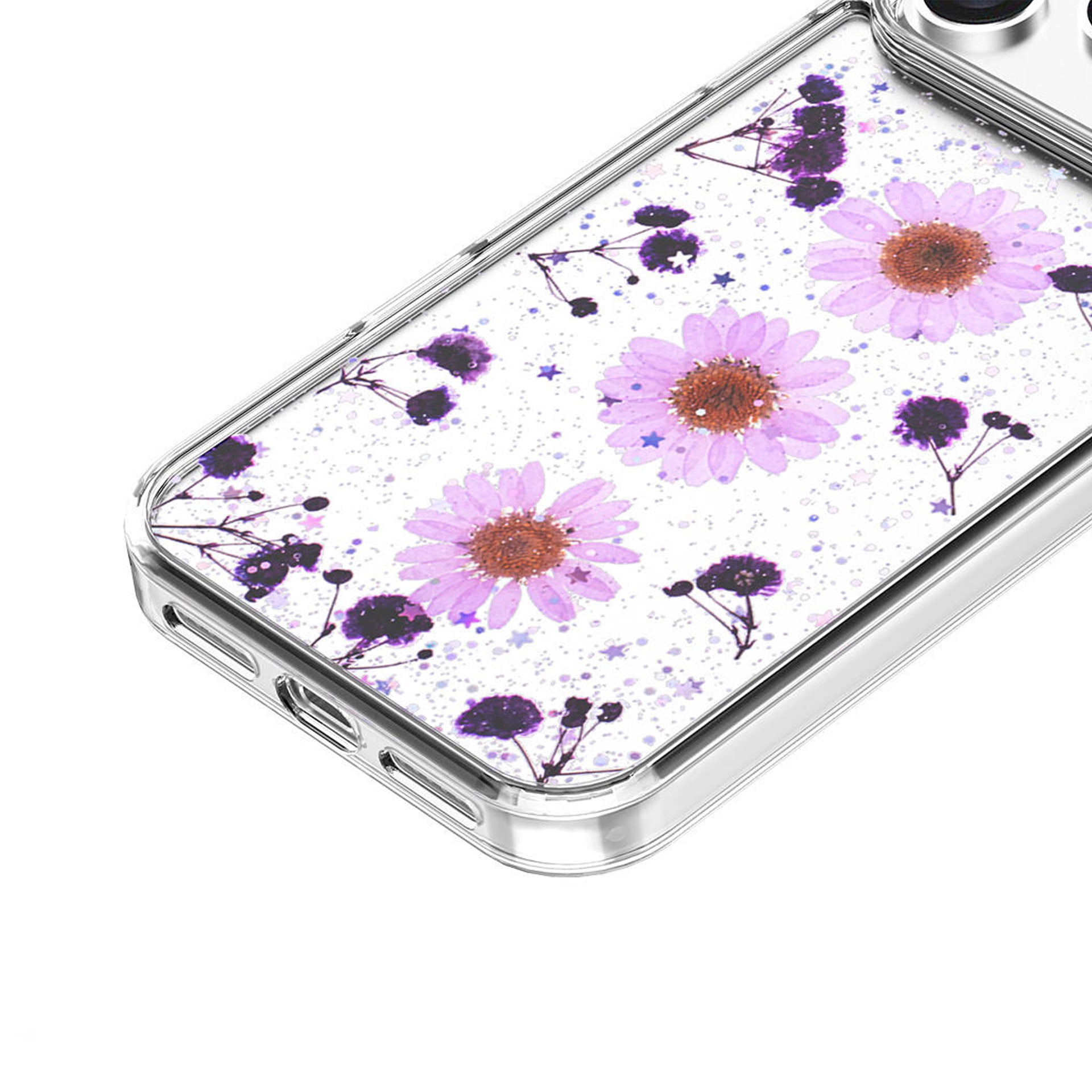 Timeless Blossom Design Case for iPhone 17 Pro Max - Pink Daisy