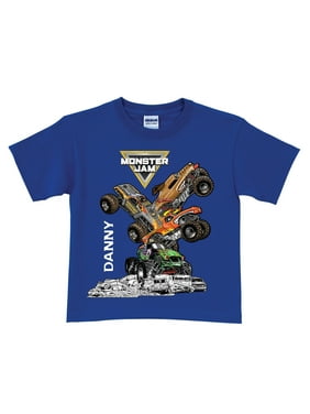 Monster Jam Boys Shirts Tops Walmart Com - god of destruction clothes roblox