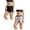 Black 1PCS & Grey 1PCS, variant on Absorbent Boxer Period Underwear for Women All Day And Night Protection Panties for Women High Waist 2PCS