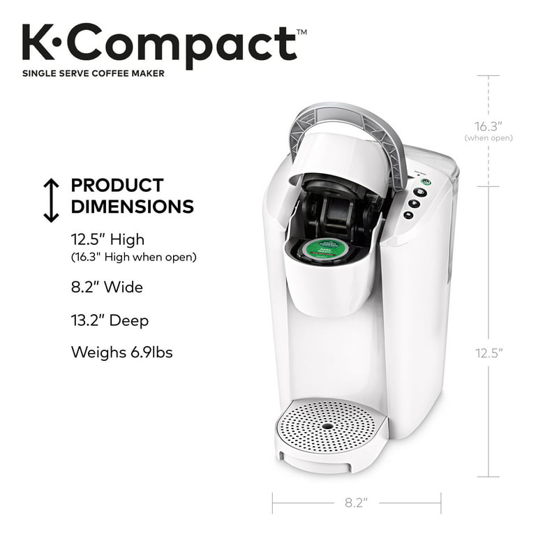 Keurig - K-Iced Single Serve K-Cup Pod Coffee Maker - White