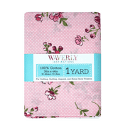 Waverly Inspirations 1 Yard Cut 100% Cotton Prints Fabric Floral 44" Wide for Quilting & Sewing