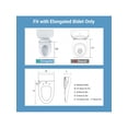 thumbnail image 2 of Bingirl Multifunctional Smart Bidet Toilet Seat: Multiple Spray Modes, Unlimited Warm Water, Auto Open/Close Lid, LED Nightlight, Power Outage Available, Clean Water, 2 of 8