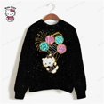thumbnail image 3 of Sudadera con capucha de moda para mujer, ropa de calle, sudadera de otoño e invierno de manga larga, suéter con capucha Harajuku, sudadera de dibujos animados de HELLO KITTY para mujer, 3 of 5
