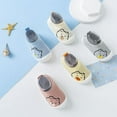 thumbnail image 5 of Unsex Baby First Walking Shoes boy Girl Infant No-Sliper Lightweight Sneakers,6 12 18 24 36 Months Toddler Protect Toes Sock Shoes, 5 of 6