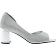 thumbnail image 2 of touch ups women's joy pump silver shimmer 5.5 m us, 2 of 6