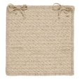 thumbnail image 1 of Colonial Mills HD31A015X015S Natural Wool Houndstooth - Cream Chair Pad -set 4 Rug, 1 of 2